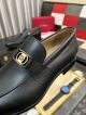 Ferragamo Black Calfskin Leather Man Shoes 052504 (5)_th.jpg